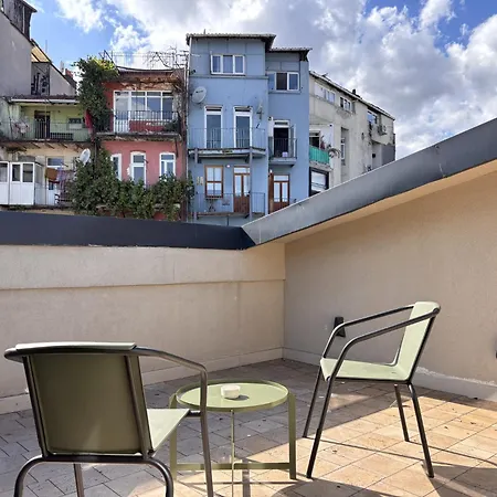 Skylit 1Br With Terrace Near Galataport Διαμέρισμα Κωνσταντινούπολη